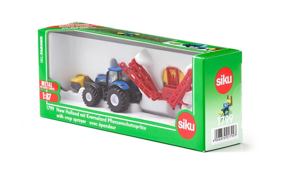 Siku 1799 New-Holland Tractor Met Veldspuit - Afbeelding 7