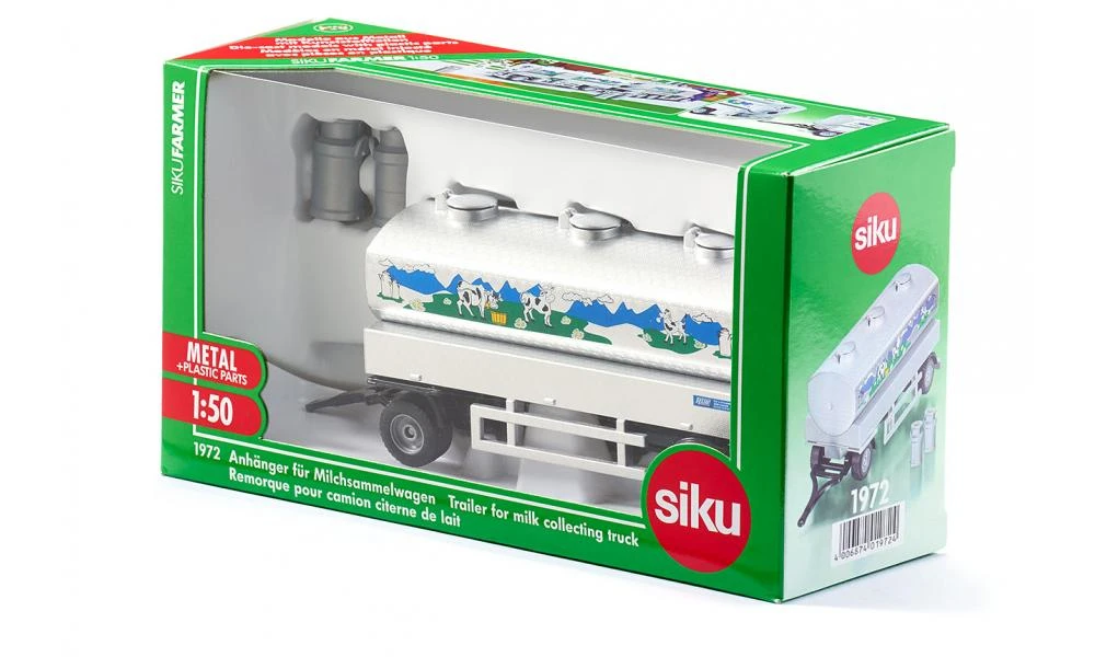 Siku 1972 Melktransport Aanhangwagen - Afbeelding 3