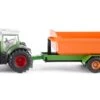 Siku 1989 Fendt Met Haaklifttrailer + Container