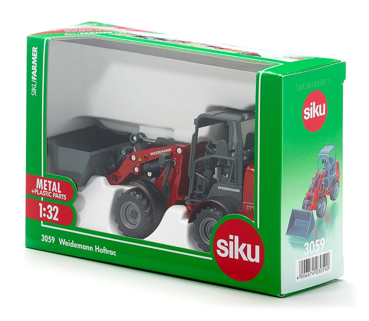 Siku 3049 Manitou-3300V-Kompaktlader Bobcat - Afbeelding 4