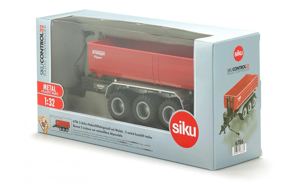 Siku Control 6786 3-assig Haakliftchassis Met Afzetcontainer Schaal 1 : 32 - Afbeelding 6