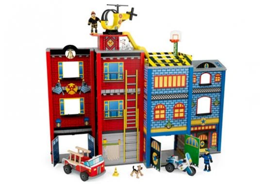 Houten Speelgoedset Voor Grote Kleine Helden - Afbeelding 3