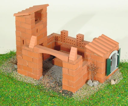 Teifoc T8010 Bouwdoos Kasteel/Huis Metselset - Afbeelding 3