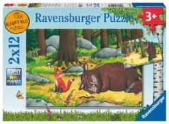 Gruffalo Kinder-Puzzel – Ravensburger – 2 X 12 Stukjes