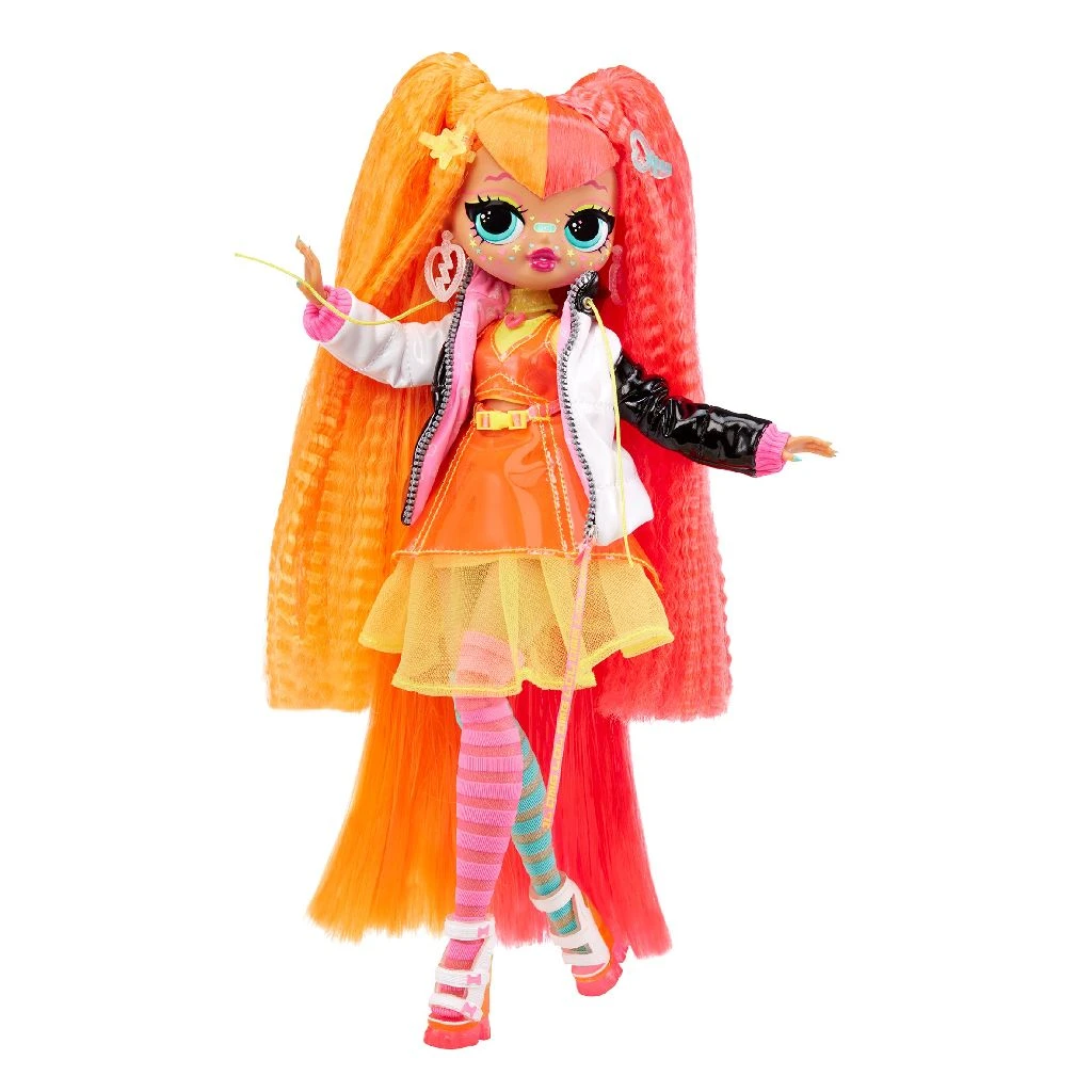 LOL Surprise 707 OMG Fierce Doll Neonlicious Pop - Afbeelding 2