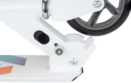 Vouwstep Nijdam Urban Rider 125 WIT / ZWART - Afbeelding 7