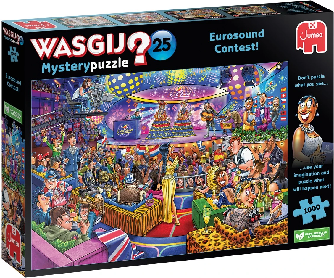 Jumbo 1110100019 Wasgij Puzzel Mystery 25 Eurosound Contest