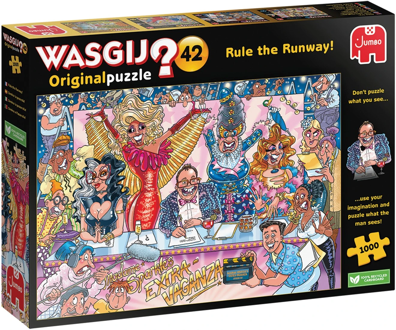 Jumbo 1110100013 Legpuzzel Wasgij Original 42 Glitter En Schitter!