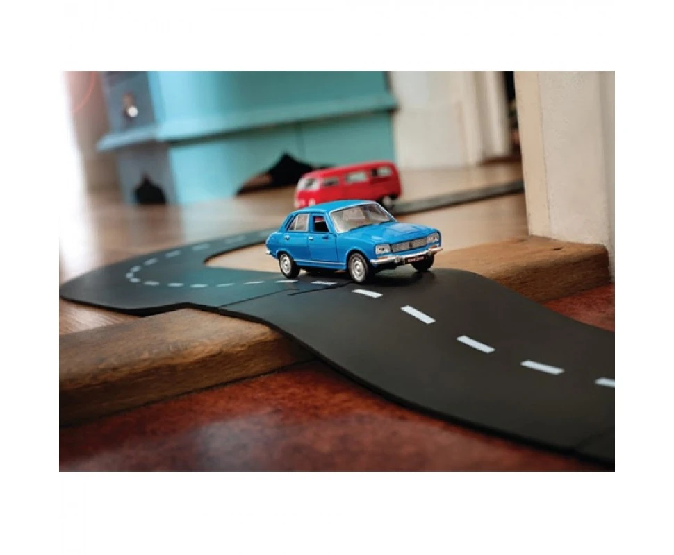 WayToPlay Ringroad Ringweg Rubber Flexibele Autobaan 12-dlg - Afbeelding 7